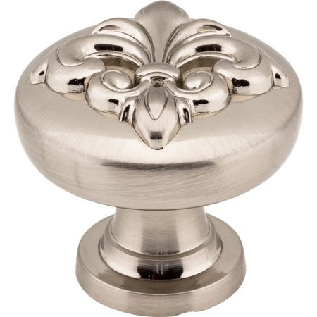 JEFFREY ALEXANDER 1-3/8" Diameter Satin Nickel Lafayette Cabinet Knob 218SN